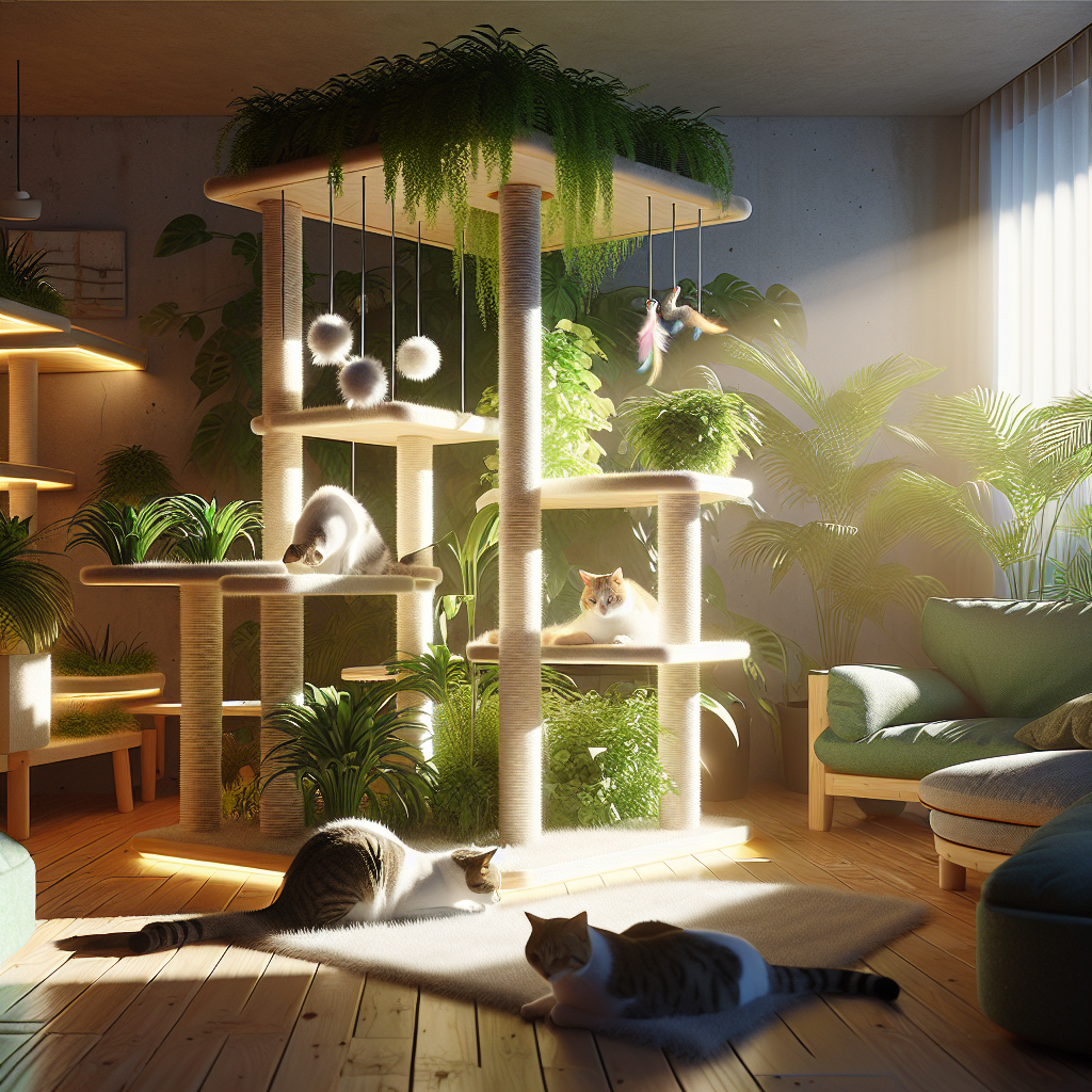 Whisker Wonder: The Interactive Cat Garden
