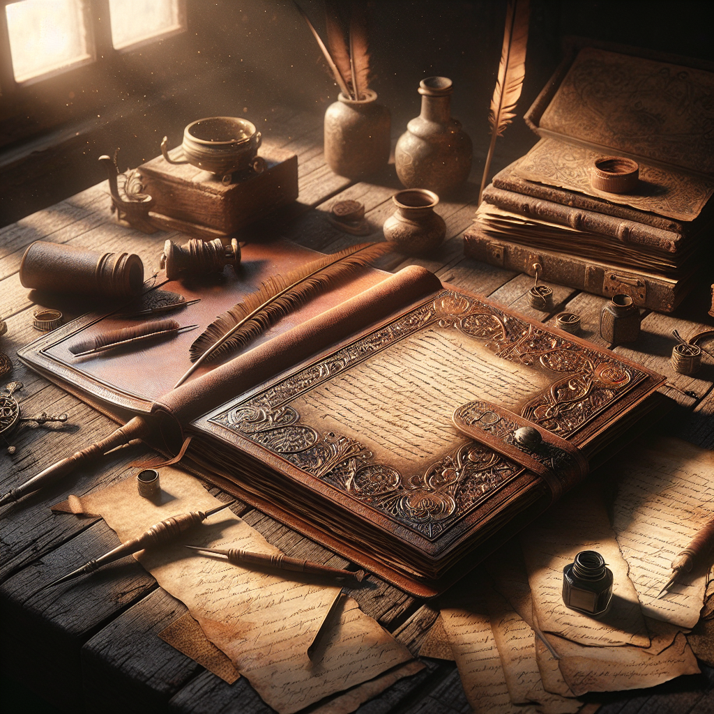 Chronicles of Time: Vintage Storyteller's Journal