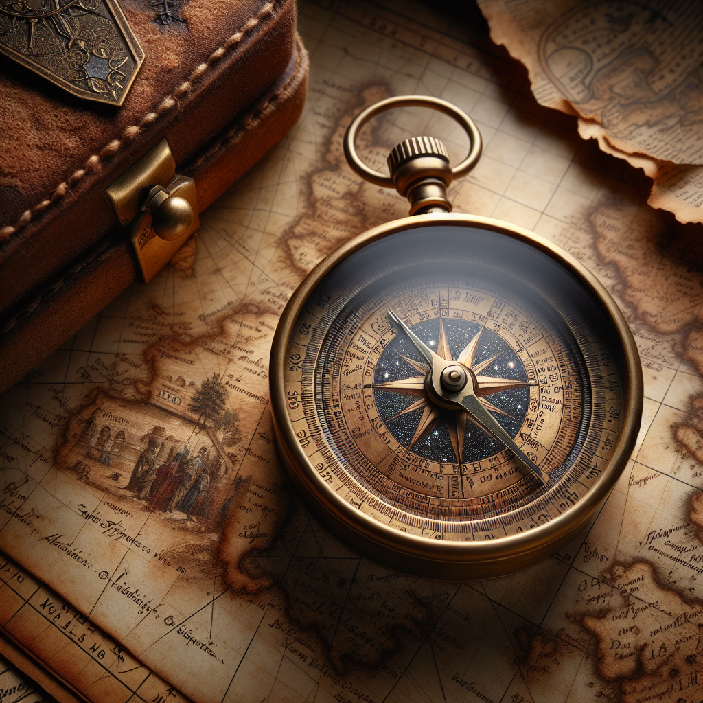 Time Traveler's Antique Compass