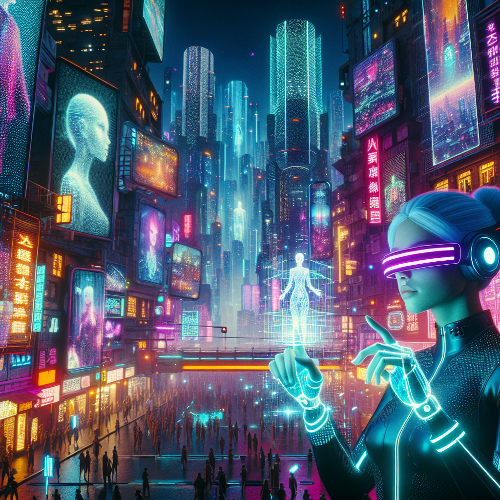 Neon Nexus: The Adaptive Reality Visor