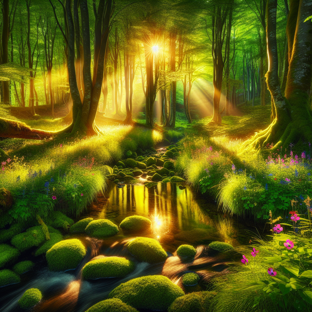 Whispers of the Forest: A Symphony of Light