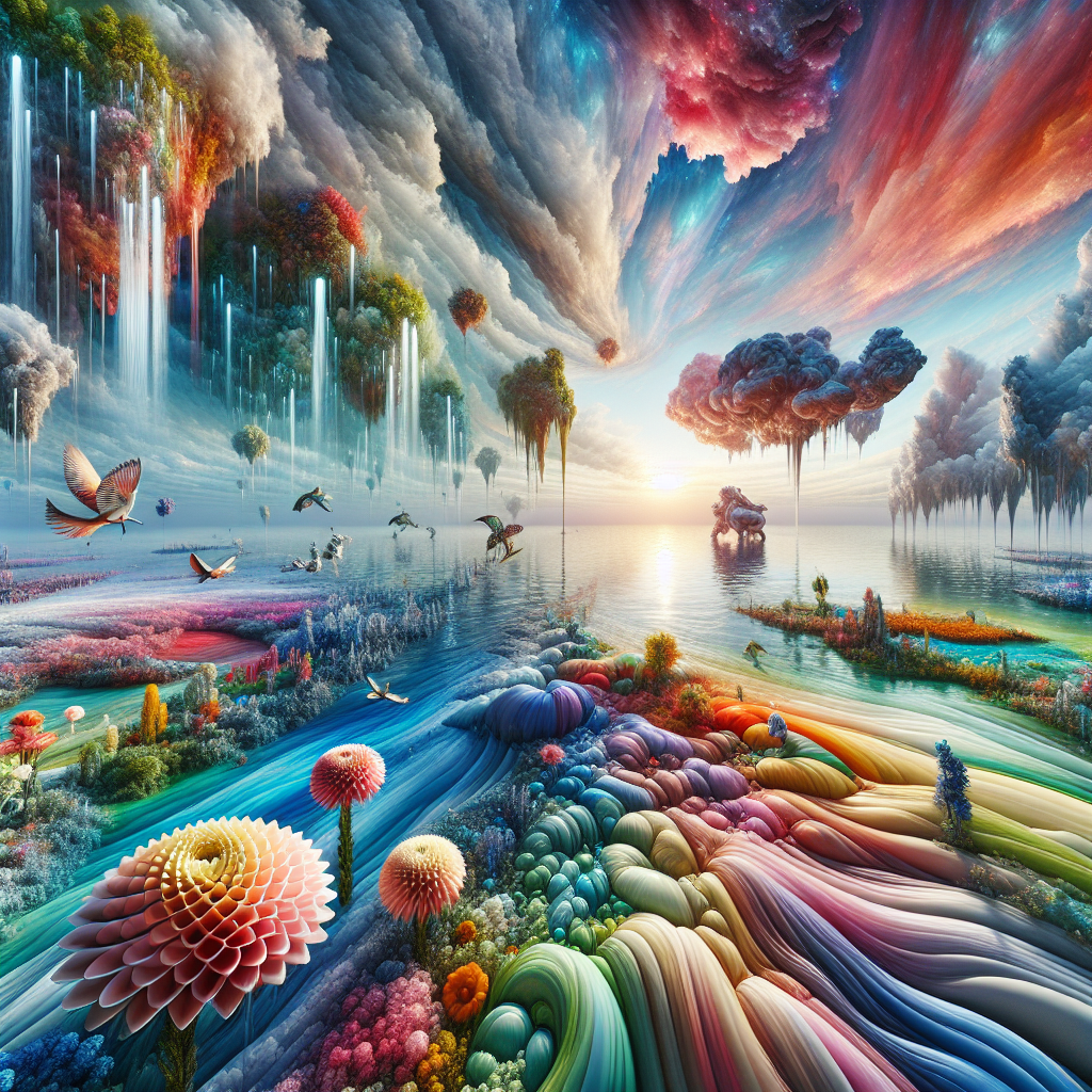 Ethereal Dreams: The Liquid Landscape