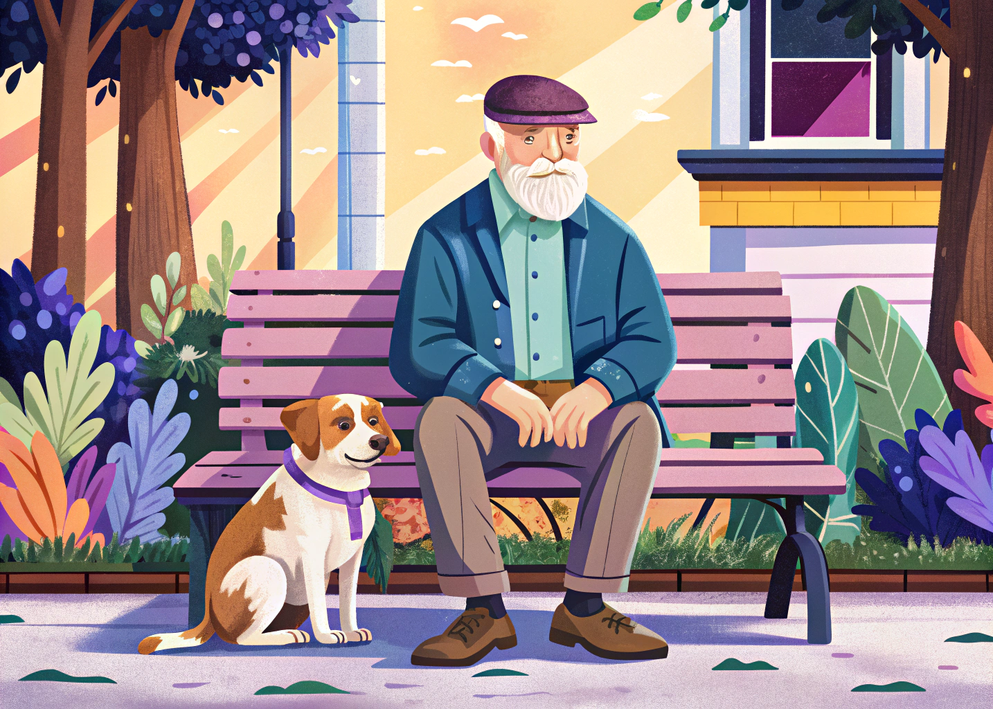 690ca56e03e4c20b7c780590_old-man-sit-with-the-dog-on-a-bench